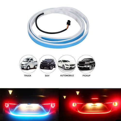 Tail Light - Rear Multi-purpose Tail Light - 4-in-1 LED Tail Light Strip - 12V Rear LED Light