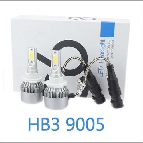 LED Headlight Kit - C6 9005 12V 2pin LED Head Light Kit - 9005 2pin 12V LED Headlights
