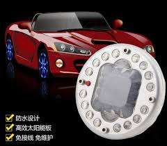 Wheel Light - Solar LED Wheel Light - Flashing LED Solar Wheel Light