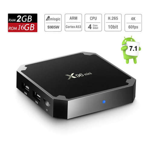Android TV Box - Smart X96 mini 4K TV Box