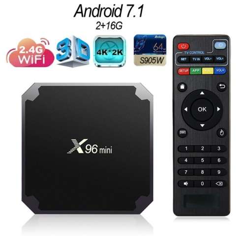 Android TV Box - Smart X96 mini 4K TV Box