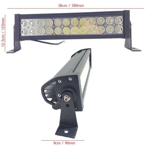 72W 24 LED Bar Light - Hight Brightness 72W 6000K LED Bar Light