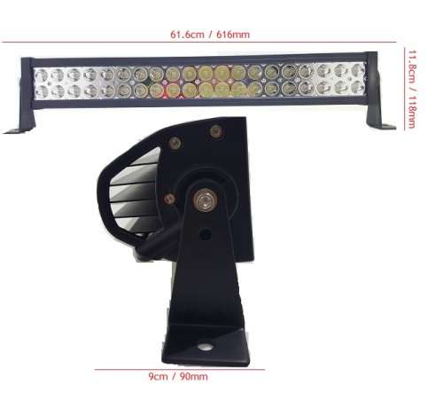 120W 40 LED Bar Light - Hight Brightness 120W 6000K LED Bar Light