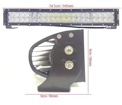 5D 120W 40 LED Bar Light - Hight Brightness 120W 6000K LED Bar Light