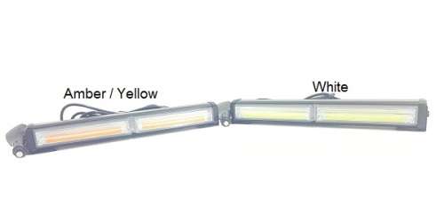 COB Security Light - 36W Single Row COB-2 Security Light available in 2 colours(White/Amber)