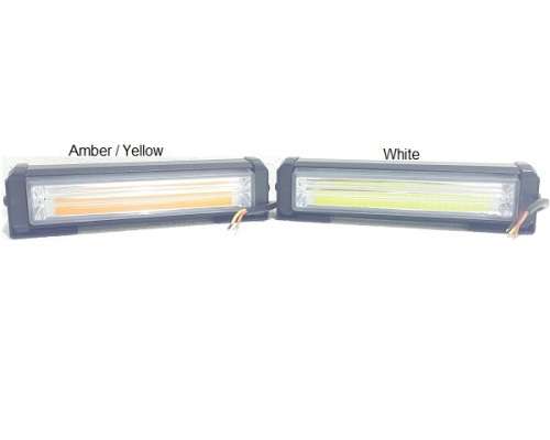COB Security Light - 18W Single Row COB-1 Security Light available in White or Amber(Wholesale/Bulk)