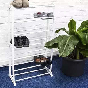 Shoe Rack - 7 Tier Shoe Rack - DIY 7 Tier Shoe Rack - Easy To Assemble 7 Tier Shoe Rack