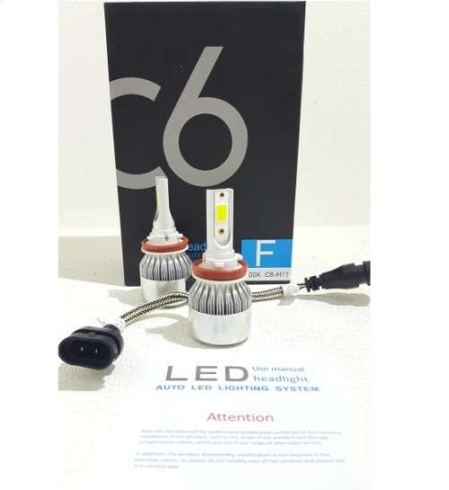 LED Headlight Kit - C6 H8/H9/H11 40W LED Head Light Kit - H8//H9H11 2pin 12V~24V LED Headlights
