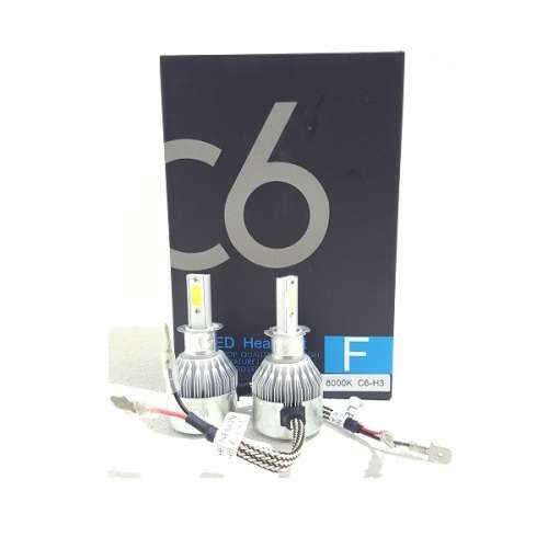 LED Headlight Kit - C6 H3 40W 2cord LED Head Light Kit - H3 2cord 12V~24V LED Headlights