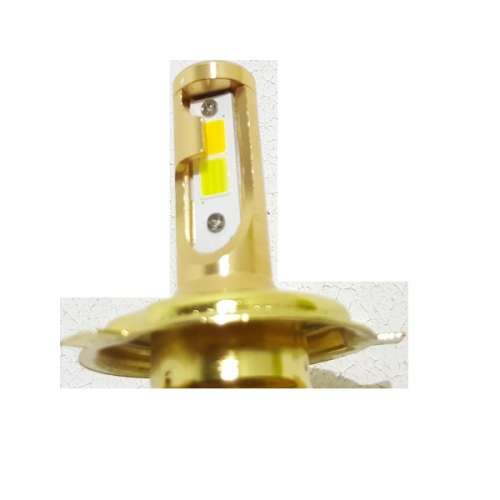 LED Headlight Kit - C6 H4 50W 3pin LED Headlight Kit - Gold H4 50W 12V~24V Duel Colour Headlight