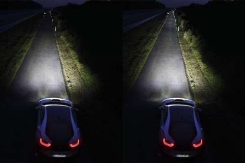 LED Headlight Kit - C6 H4 50W 3pin LED Headlight Kit - Gold H4 50W 12V~24V Duel Colour Headlight