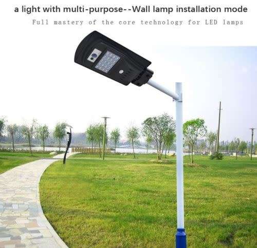 20W Solar Light - Solar 20W LED Street Light - 20W LED Solar Light