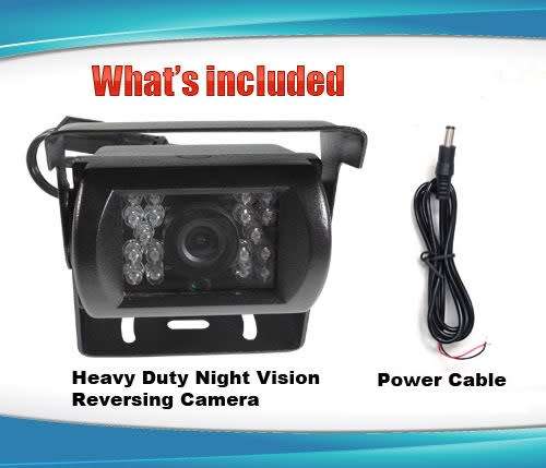 Reverse Camera - DC 12V~24V Rearview Camera - Car and Truck Reverse Camera