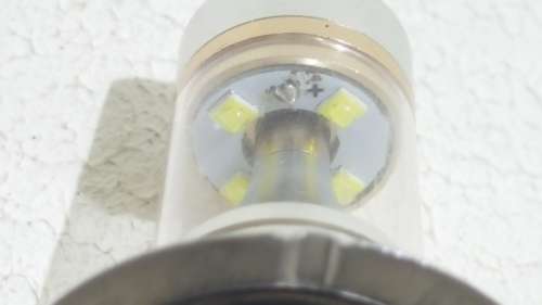 H7 LED Headlight - H7 6 LED Headlight Bulbs - H7 36W 6 LED Headlight Set