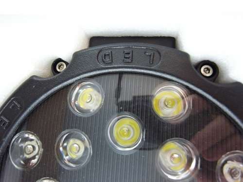 51W LED Spotlight - 7" 51W 17 LED Spotlight - 51W 7" Heavy Duty Spot Light in 2 available Colours