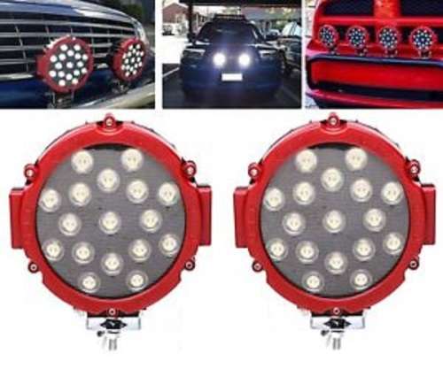 51W LED Spotlight - 7" 51W 17 LED Spotlight - 51W 7" Heavy Duty Spot Light in 2 available Colours