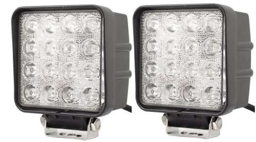 48W LED Spot Lights - 48W 4" LED Spotlight with big heat sink for heat distribution