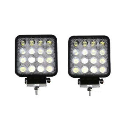 48W LED Spot Lights - 48W 4" LED Spotlight with big heat sink for heat distribution