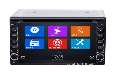 Car Radio - 7" Double Din Touch screen Radio - 7" Car Radio GPS/CD/DVD/BT/FM/SD/USB MP5 player