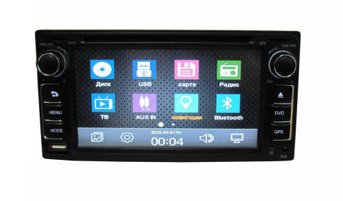Car Radio - 7" Double Din Touch screen Radio - 7" Car Radio GPS/CD/DVD/BT/FM/SD/AUX/USB MP5 player