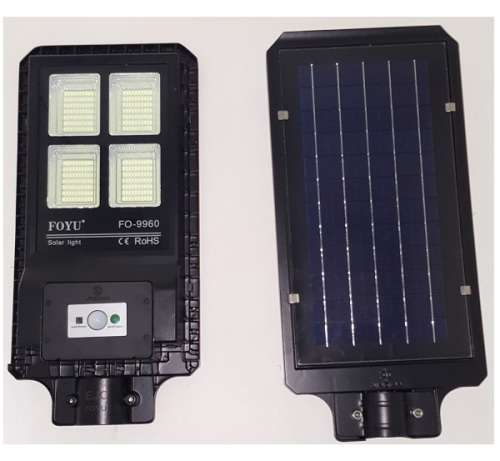 60W Solar Light - Solar 60W LED Street Light + Remote - 60W LED Solar Light with Remote