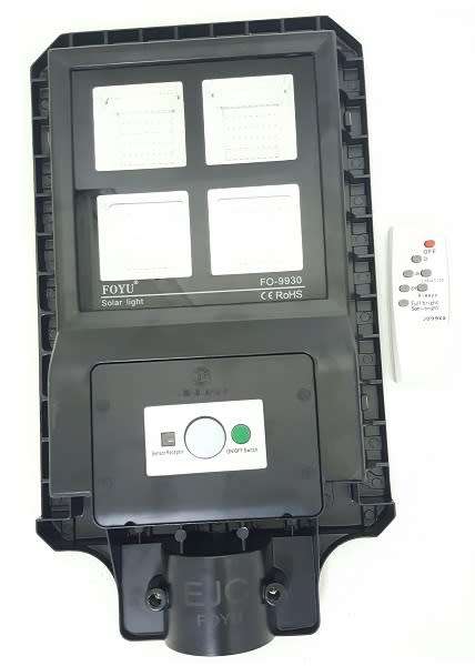 30W Solar Light - Solar 30W LED Street Light + Remote - 30W LED Solar Light with Remote