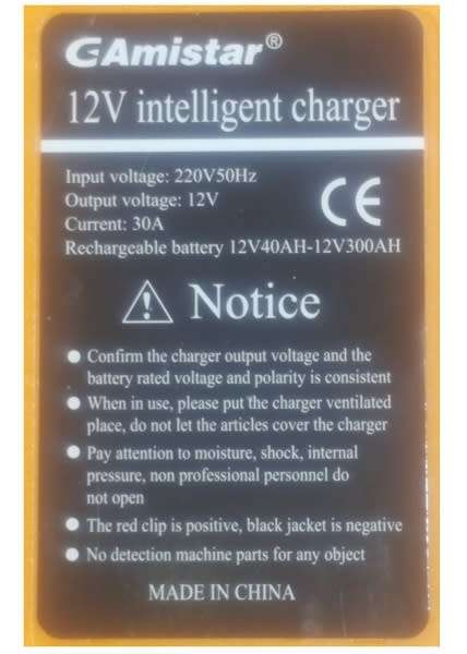 Battery Charger - 12V 30A Pulse Battery Charger - G-Amistar 12V 30A Pulse Battery Charger