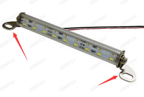 Universal Car 12V 18 SMD 5730 LED License Plate Reverse Back Up Light White