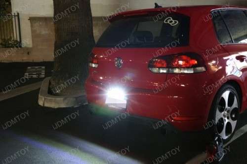 Universal Car 12V 18 SMD 5730 LED License Plate Reverse Back Up Light White