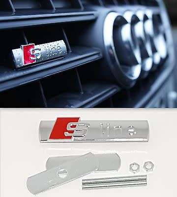 Audi Grill Emblem - Audi S-Line Grill Emblem