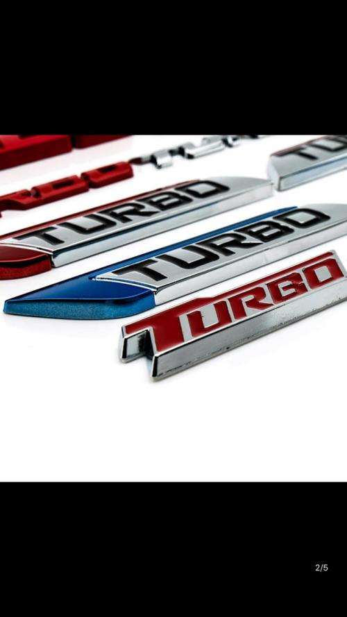 Boot Emblem - Turbo Boot Emblem - Turbo Boot and Fender Emblem