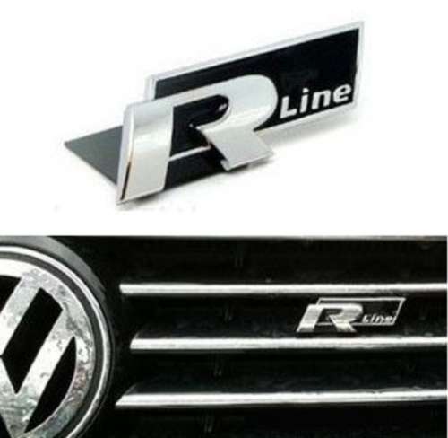 VW Grill Emblem - VW R-Line Grill Emblem