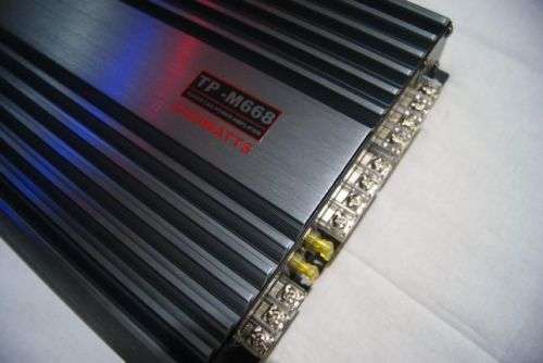 3200W Car Amplifier - Hunl 4 Channel 3200W Amplifier