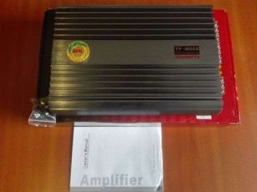 3200W Car Amplifier - Hunl 4 Channel 3200W Amplifier