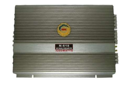 3200W Car Amplifier - Hunl 4 Channel 3200W Amplifier
