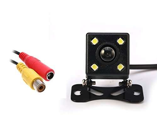 Reverse Camera - Rearview Camera - Square Reverse Camera with LEDs