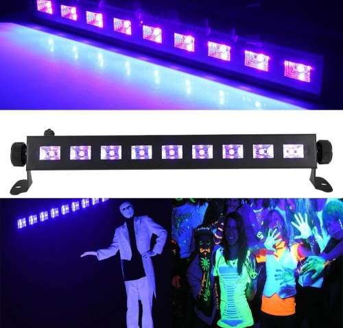 UV Black Light - 27W 9 LED UV Black Light - Adjustable UV LED Party Black Light - UV Light