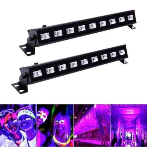 UV Black Light - 27W 9 LED UV Black Light - Adjustable UV LED Party Black Light - UV Light