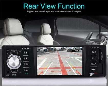 Car Radio - Car  Media Player 3.9"TFT Screen USB, MP5, FM Bluetooth & Aux