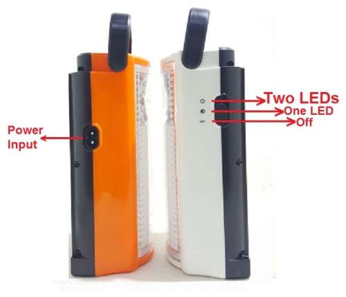 Rechargeable Lamp - Portable Rechargeable Emergency Lamp - 3 LED Lamp