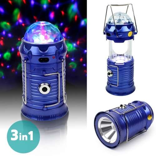 Rechargeable LED Lamp - Portable Rechargeable LED Solar Emergency Lamp