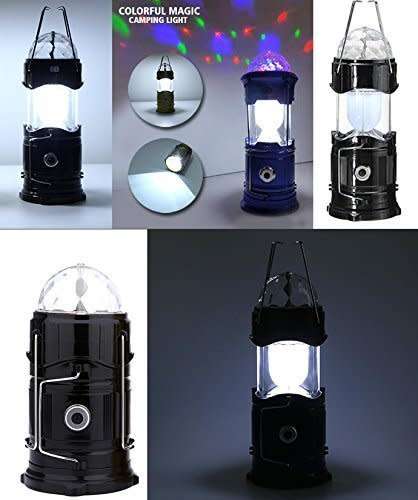 Rechargeable LED Lamp - Portable Rechargeable LED Solar Emergency Lamp