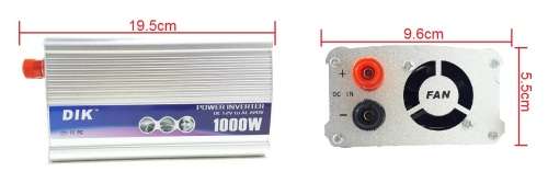 1000W Inverter - Power Inverter - DC to AC 1000W Power Inverter