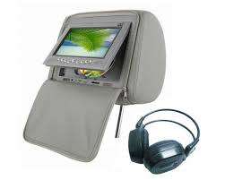 7" Headrest Monitor - 7" DVD Headrest Monitors - Media Monitors(Wholesale/Bulk)