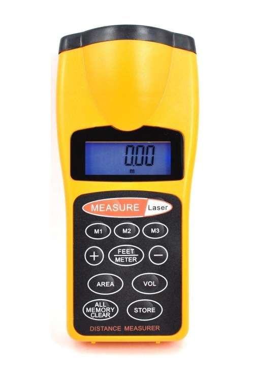 Distance Measure - Laser Distance Measurer - Ultrasonic Laser Distance Measure Pointer