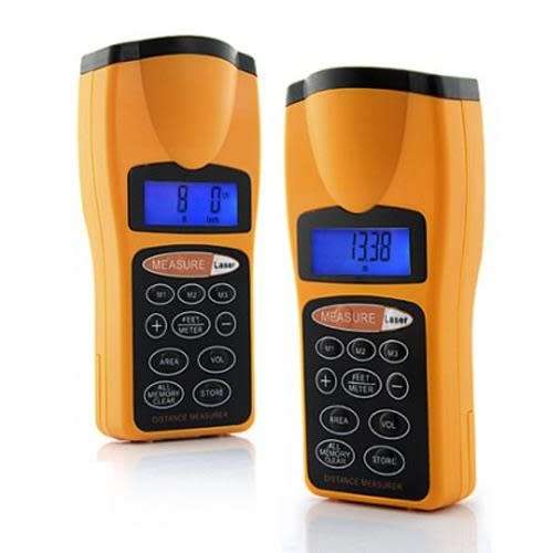 Distance Measure - Laser Distance Measurer - Ultrasonic Laser Distance Measure Pointer