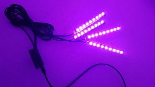 Car Interior Lights - 4x9 LED Car Atmosphere Interior Lights with Music setting(Wholesale/Bulk)