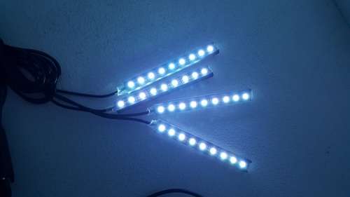 Car Interior Lights - 4x9 LED Car Atmosphere Interior Lights with Music setting(Wholesale/Bulk)