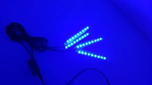 Car Interior Lights - 4x9 LED Car Atmosphere Interior Lights with Music setting(Wholesale/Bulk)