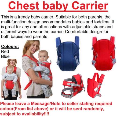 Baby Bag and Carrier Special!!! Baby Bag with Baby Carrier